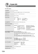 Preview for 184 page of Panasonic Workio DP-1820P Operating Instructions Manual