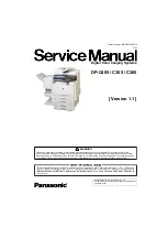 Panasonic Workio DP-C305 Service Manual preview