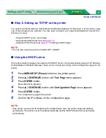 Preview for 10 page of Panasonic WORKIO DP-CL21 Network Manual