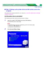 Preview for 16 page of Panasonic WORKIO DP-CL21 Network Manual