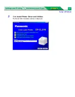 Preview for 17 page of Panasonic WORKIO DP-CL21 Network Manual