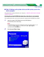 Preview for 29 page of Panasonic WORKIO DP-CL21 Network Manual