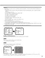Preview for 17 page of Panasonic WV-CP310 Operating Instructions Manual