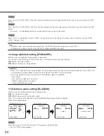 Preview for 20 page of Panasonic WV-CP310 Operating Instructions Manual
