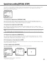 Preview for 23 page of Panasonic WV-CP310 Operating Instructions Manual