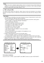 Preview for 17 page of Panasonic WV-CP310G Operating Instructions Manual