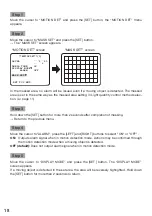 Preview for 18 page of Panasonic WV-CP310G Operating Instructions Manual