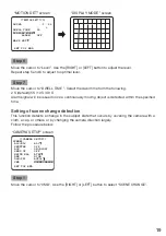 Preview for 19 page of Panasonic WV-CP310G Operating Instructions Manual