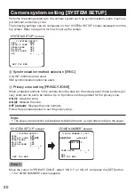 Preview for 20 page of Panasonic WV-CP310G Operating Instructions Manual