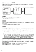 Preview for 24 page of Panasonic WV-CP310G Operating Instructions Manual