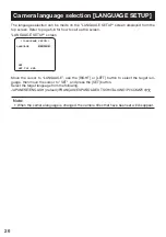 Preview for 26 page of Panasonic WV-CP310G Operating Instructions Manual