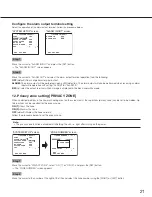 Предварительный просмотр 21 страницы Panasonic WV-CP620/G Series Operating Instructions Manual