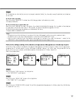 Preview for 17 page of Panasonic WV-CW504S Operating Instructions Manual