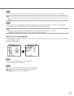 Preview for 19 page of Panasonic WV-CW504S Operating Instructions Manual