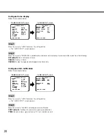 Preview for 20 page of Panasonic WV-CW504S Operating Instructions Manual