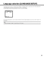 Preview for 29 page of Panasonic WV-CW504S Operating Instructions Manual