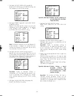 Preview for 22 page of Panasonic WV-CW970 Operating Instructions Manual