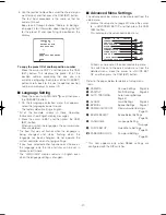Preview for 27 page of Panasonic WV-CW970 Operating Instructions Manual