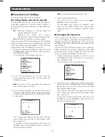 Preview for 50 page of Panasonic WV-CW970 Operating Instructions Manual