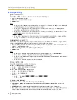 Preview for 66 page of Panasonic WV-SF135 Operating Instructions Manual