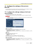 Preview for 143 page of Panasonic WV-SW559 Operating Instructions Manual