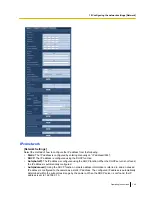Preview for 149 page of Panasonic WV-SW559 Operating Instructions Manual