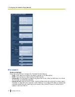 Preview for 162 page of Panasonic WV-SW598 Operating Instructions Manual