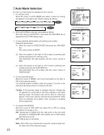 Preview for 22 page of Panasonic WVCS854A - COLOR CCTV CAMERA Operating Instructions Manual