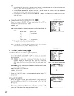 Preview for 26 page of Panasonic WVCS854A - COLOR CCTV CAMERA Operating Instructions Manual