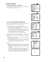 Preview for 34 page of Panasonic WVCS854A - COLOR CCTV CAMERA Operating Instructions Manual