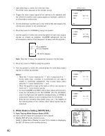 Preview for 39 page of Panasonic WVCS854A - COLOR CCTV CAMERA Operating Instructions Manual