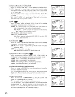 Preview for 44 page of Panasonic WVCS854A - COLOR CCTV CAMERA Operating Instructions Manual