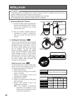 Preview for 47 page of Panasonic WVCS854A - COLOR CCTV CAMERA Operating Instructions Manual