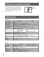 Preview for 55 page of Panasonic WVCS854A - COLOR CCTV CAMERA Operating Instructions Manual