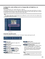 Preview for 25 page of Panasonic WVNP1000 - NETWORK CAMERA Operating Instructions Manual