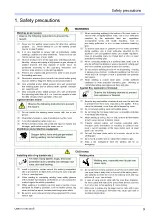 Preview for 9 page of Panasonic YT-CAT503T Series Operating Instructions Manual