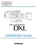 Preview for 1 page of PANAVISION Millennium DXL Operation Manual