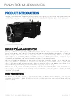 Preview for 7 page of PANAVISION Millennium DXL Operation Manual