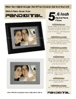 Pandigital DPF56-2 Specifications preview