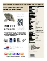 Preview for 2 page of Pandigital DPF56-2 Specifications