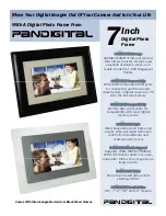 Pandigital DPF701 Specifications preview