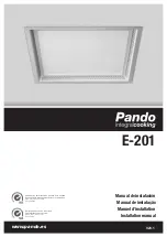 Pando E-201 Installation Manual предпросмотр