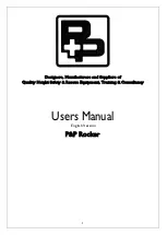 P&P Rocker User Manual preview