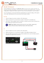 Предварительный просмотр 3 страницы Panduit Atlona AT-DISP-CTRL Installation Manual