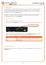 Предварительный просмотр 6 страницы Panduit Atlona AT-DISP-CTRL Installation Manual