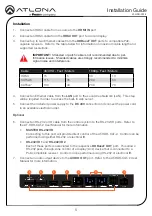 Preview for 5 page of Panduit ATLONA AT-HDR-CAT-2 Installation Manual