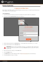 Preview for 14 page of Panduit Atlona AT-OCS-900N Manual