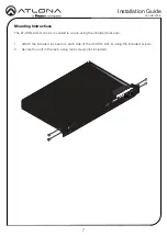 Preview for 7 page of Panduit ATLONA AT-UHD-CAT-8 Installation Manual