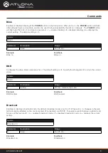 Preview for 8 page of Panduit ATLONA AT-UHD-CLSO-601 Application Programming Interface