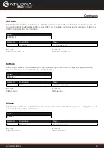 Preview for 9 page of Panduit ATLONA AT-UHD-CLSO-601 Application Programming Interface